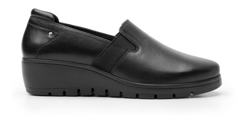 Imagen 3 de 6 de Calzado Zapato Flexi 104813 Negro Piel Plataforma 4.4cm
