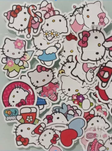 Stickers Calcomanías Pegatinas Hello Kitty Gatito