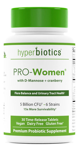 Hyperbiotics Probiticos Pro Para Mujeres | Tabletas De Liber