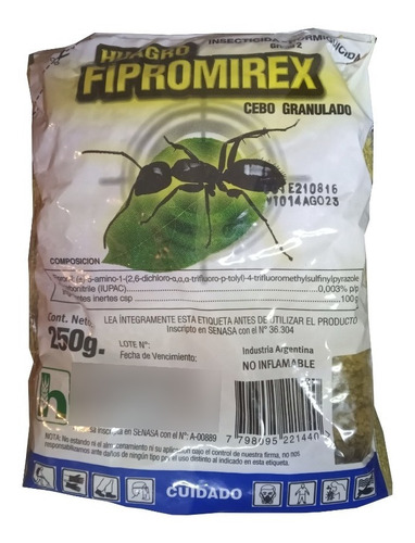 Hormiguicida Mirex® Cebo Granulado X250g Hormiga Negra