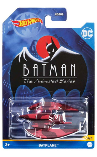      Hot Wheels Batman The Animated Series Batplane Hgd89