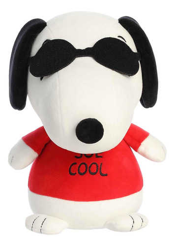 Aurora Peluche Peanuts Squishy Joe Cool Snoopy Perrito 25cm