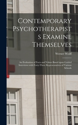 Libro Contemporary Psychotherapists Examine Themselves; A...