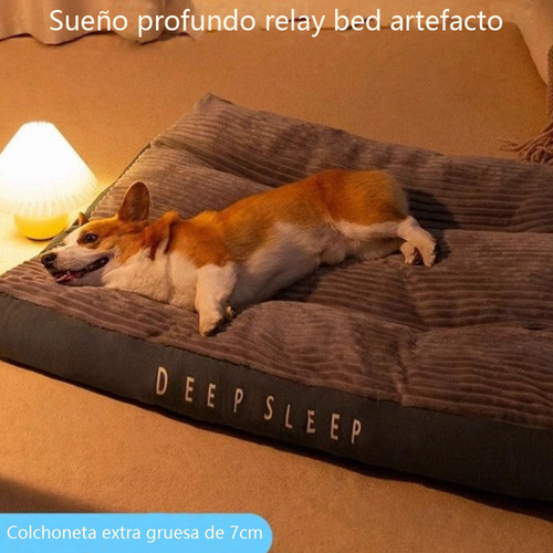 Cama Colchon Ortopedico Premium Extra Grande Perro 100 Libra