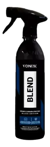 Cera Blend Black Spray Carnaúba Com Sio2 - 500ml Vonixx Cor Incolor