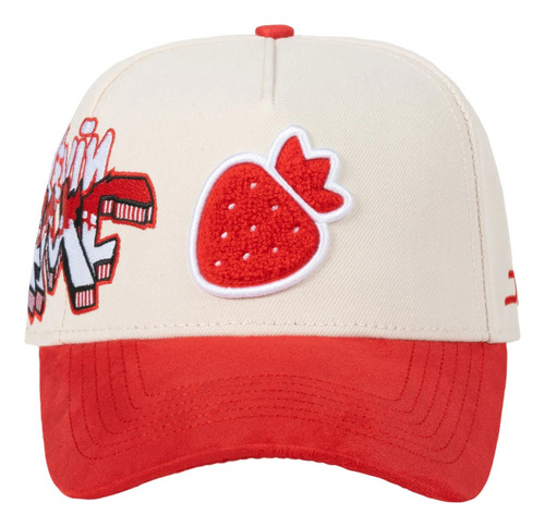 Gorra Jc Hats X Kevin Amf Colaboración Original Fresón Rojo Único