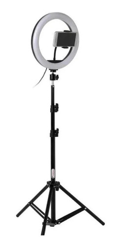 Aro Led 26 Cm Selfie Tripode Extensible 2 Metros + Soporte