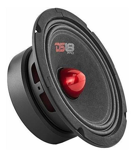 Altavoz Progm6.4b: 6,5, Rango Medio,  De Aluminio Rojo,...