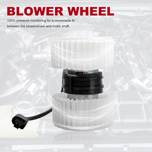 Conjunto De Motor De Ventilador Topaz Hvac Para Audi A8 Quat