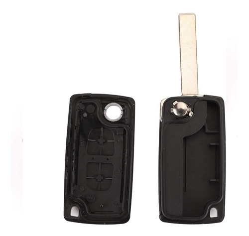 Imagen 6 de 9 de Carcasa Llave Navaja Citroen 2 Botones Sin Porta Pilas Va2