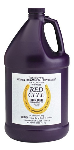 Red Cell Suplemento Nutricional Equinos X 4lt