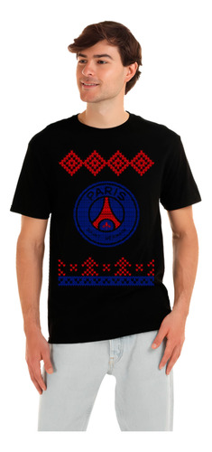 Playera Paris Saint Germain Navidad Diseño 722 Beloma