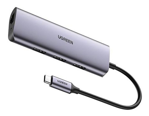 Adaptador Usb-c Ugreen Usb3.0 X3 +ethernet Gigabit +microusb