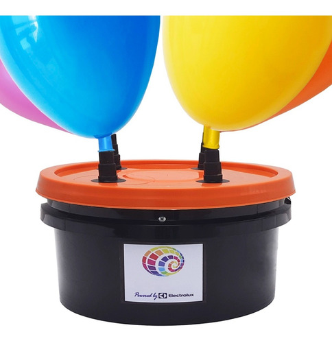 Inflador Compressor Balões 4 Bicos Profissional Bexiga Bolas