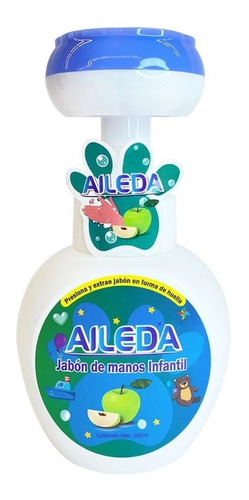 Jabón Espuma Infantil (flor O Huella) 300 Ml