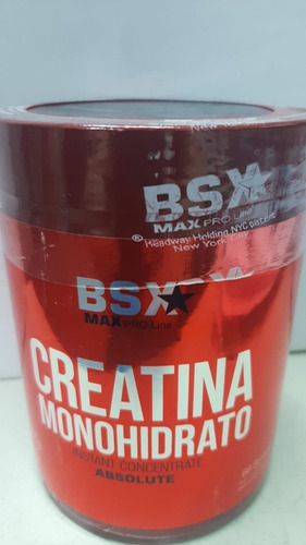 Creatina Monohidrato Bsx Nutrition Premium 300 Gramospremium