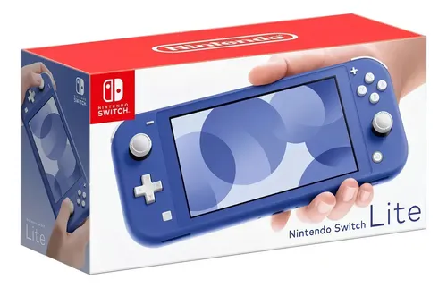 Console portátil Nintendo Switch Lite 4/32gb Dimm Blue | Frete grátis