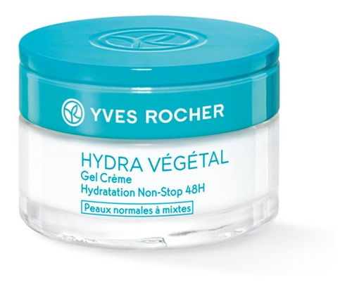 Yves Rocher Hydra Vegetral Gel Crema Non-stop 48h Hidr 50 Ml