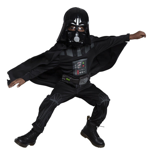 Disfraz Clásico De Darth Vader De Party City Para Niños - El
