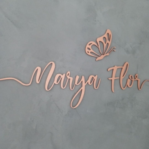 Promoção Logotipo Logo Letreiro Personalizado Em Mdf 3mm