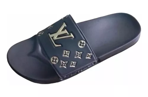 LV LOUIS VUITTON Sandalias De Cuero Para Hombre Zapatos De Playa