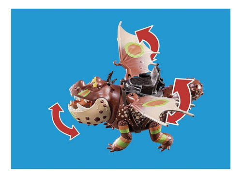 Playmobil 70729 Dragon Racing: Patapez Y Albondiga