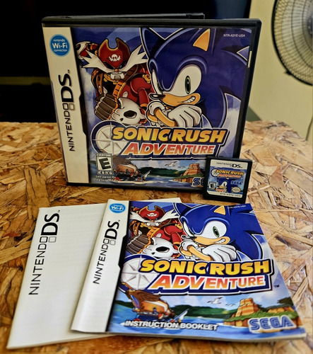 Sonic Rush Adventure Ds