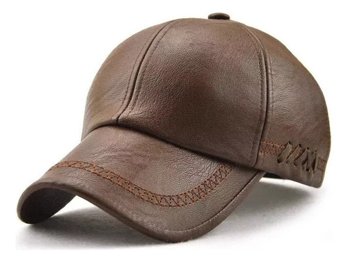 Gorra De Beisbol De Cuero Pu Fashion For Man