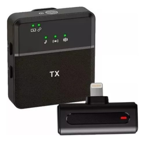 Micrófono Inalámbrico Usb Corbatero Compatible Con iPhone