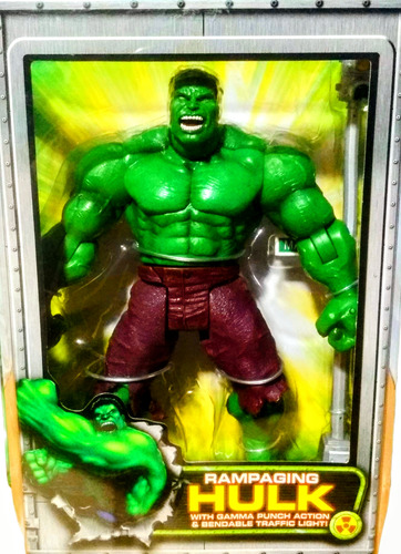 Toybiz Marvel The Incredible Hulk Movie 2003 - Rampage Hulk (Usado)