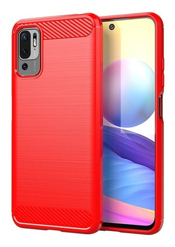 Funda Carbono Para Xiaomi Redmi Note 10 5g / Poco M3 Pro