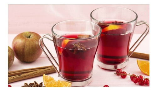 Taza De Vidrio Templado Para Café Capuchino Bormioli 235ml