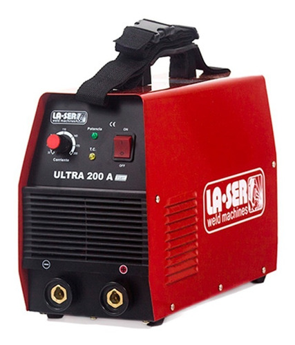 Maquina Soldar Inverter La-ser Ultra 200amp Electrodo 5mm