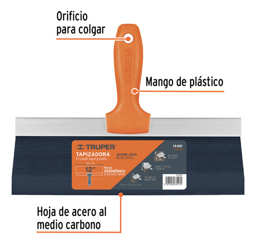 Espatula Tapizadora 12p Truper 14461