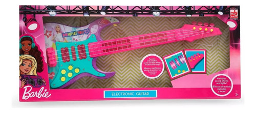 Guitarra Electrónica De Juguete De Barbie 