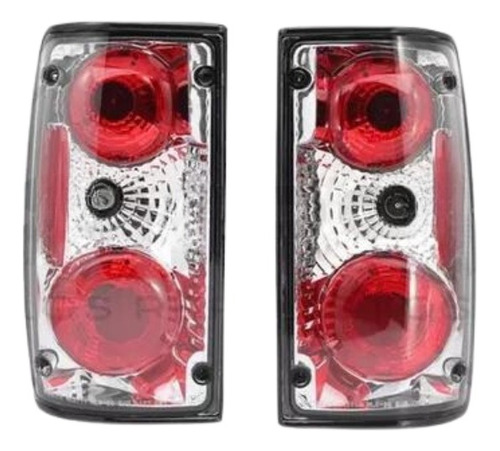 Stop Set Derecho E Izquierdo Cristal Toyota Hilux Modelo 89