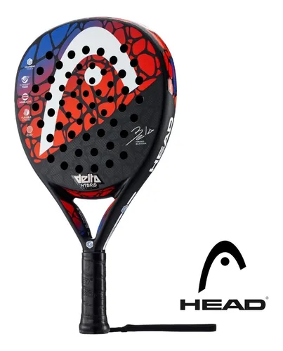 Paleta Padel Head Graphene Touch Delta Hybrid Bela Importada