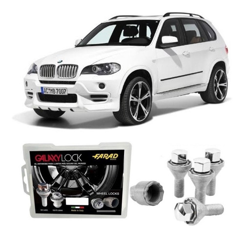 Birlos De Seguridad Bmw X5 2011-2013 Farad Italiano. 