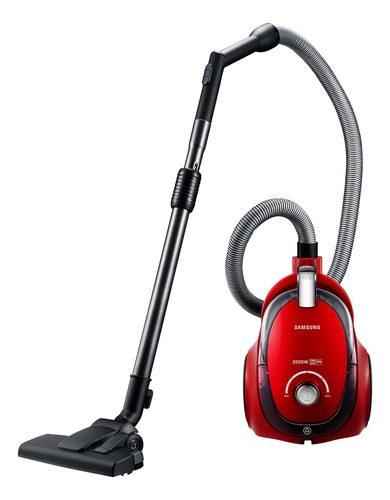 Imagen 3 de 4 de Aspiradora Samsung Vc20ccnmarf/bg 1.5l 2000w Red Flame 220v