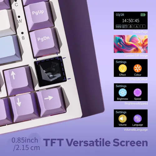 Interruptor De Regalo Con Teclado De Tres Modos Ajazz Ak820p