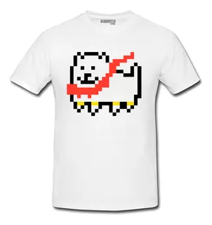 Camiseta Undertale Infantil Adulto Game Doggo Cachorro Nerd