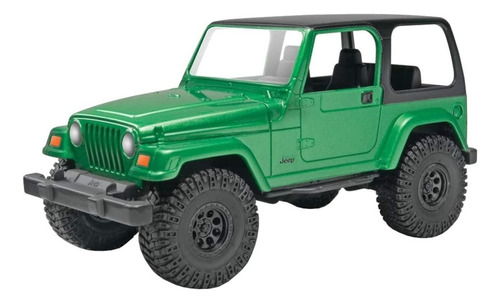 Kit Revell Snaptite Jeep Wrangler Rubicon 1/25 10 Pçs 11695