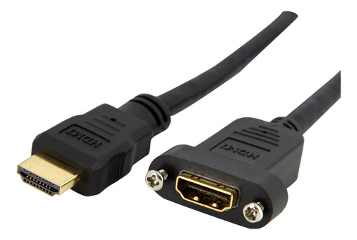 Adaptador Hdmi Hembra A Macho De 3 Pies, Cable Hdmi De Monta