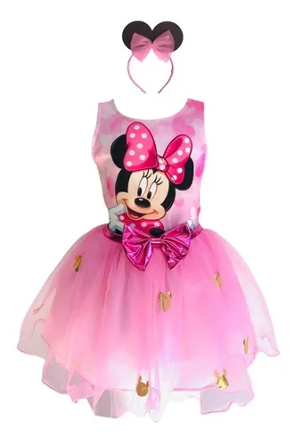 Disfraz Mimi Minnie Mouse Nina 2 Anos