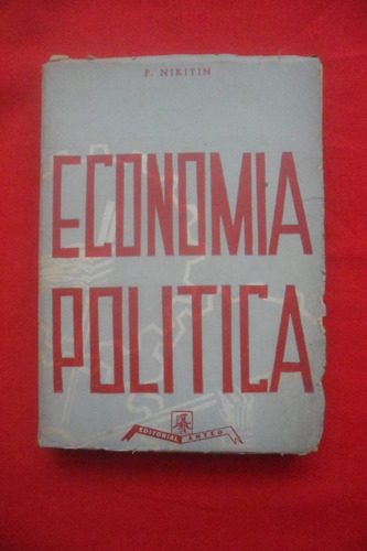 Economia Politica. P. Nikitin. Editorial Anteo