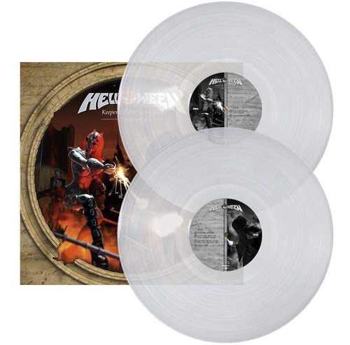 Helloween Keeper Of The Seven Keys Legacy 2 Lps Clear Vinyl