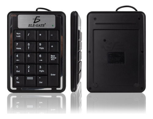 Teclado Numérico Usb Pc Laptop Para Computadoras Mac Windows