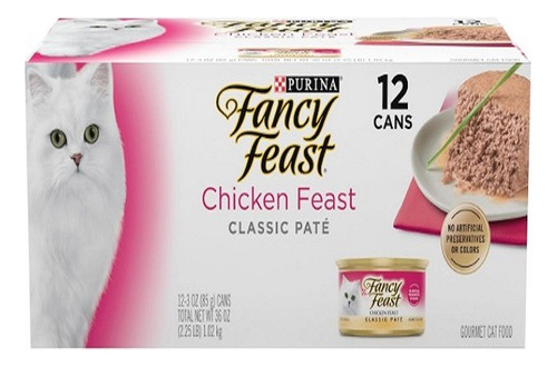 Alimento Húmedo Fancy Feast Pollo 