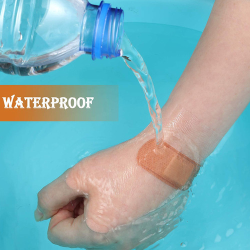 Vendaje Adhesivo Elástico Transparente, Resistente Al Agua,