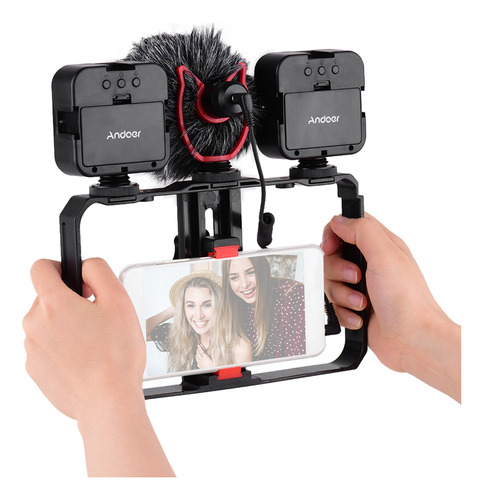 Jaula De Vídeo Que Incluye Andoer + Cold Con Kit De Vídeo +
